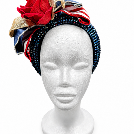 Red Rose Jewel Headband