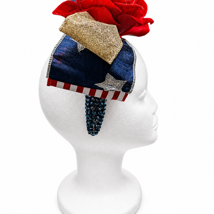Red Rose Jewel Headband