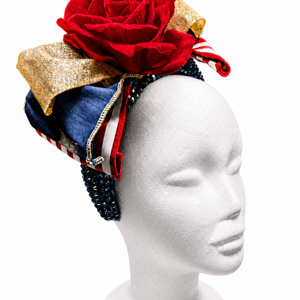 Red Rose Jewel Headband